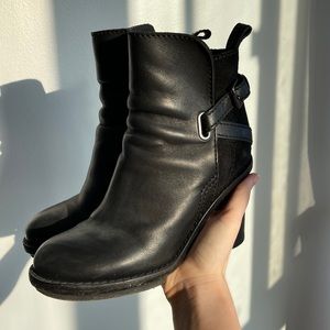 Black Acne Studio Booties